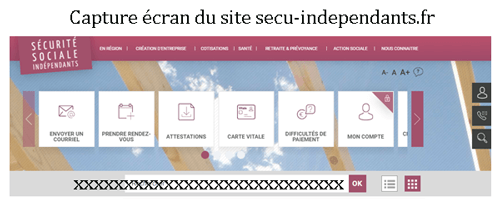 www.secu-independants.fr mon compte
