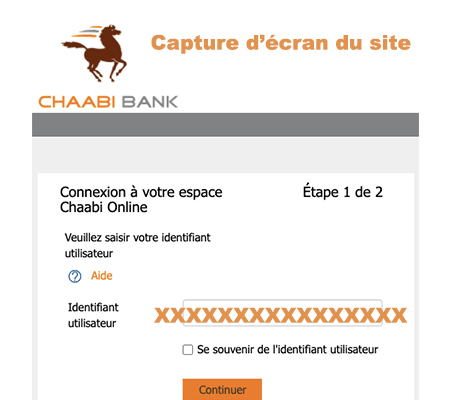 Chaabi onlineconsulter mon compte