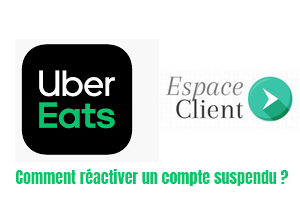 reactiver compte uber eats suspendu