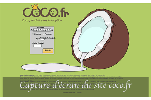 Coco.fr version tablette