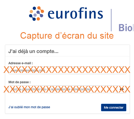 Connexion eurofins
